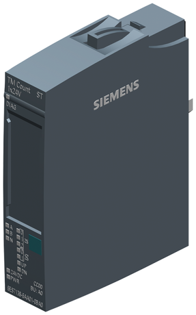 Модуль счета технологический SIMATIC ET 200SP TM count 1х24В 1 канал для 24-вольтовых инкрементных или импульсных энкодеров 3 диск. входа (DI) 2 дискр. выхода (DQ) уст. на баз. блок BU типа A0 Siemens 6ES71386AA010BA0