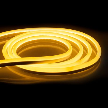 Лента светодиодная LS721 144SMD(2835)/м 12Вт/м 220V IP67, длина 50м, желтый, неоновая | 32715 FERON