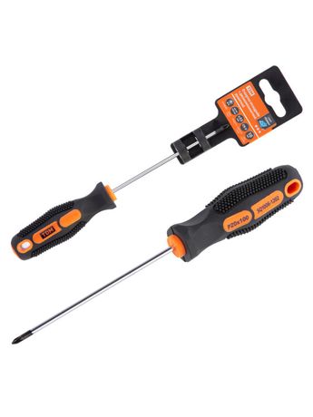 Отвертка позидрайв двухкомпонентная, CR-V тип PZ0x100, серия "Алмаз" | SQ1006-1202 TDM