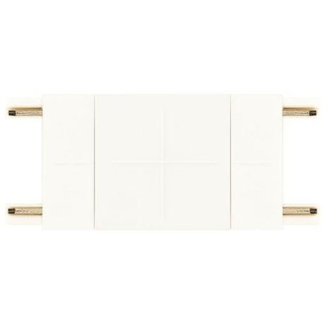 Коннектор прямой для тонкого магнитного трекового шинопровода бел. TRM-S5-SC WH Эра Б0059028