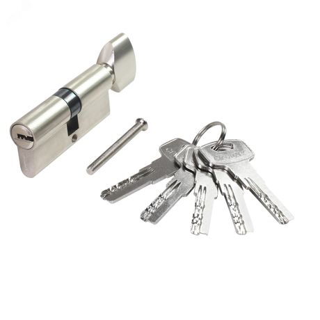 Механизм цилиндровый для врезных замков, Стандарт Z.F.70В-5K (30x10x30B) SN хром - 12226 ПТК