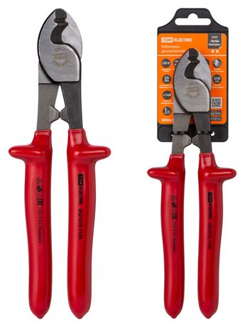 Кабелерез диэлектрический, 250 мм, 1000 В, CR-V, «ПрофиЭлектрик» | SQ1010-1104 TDM