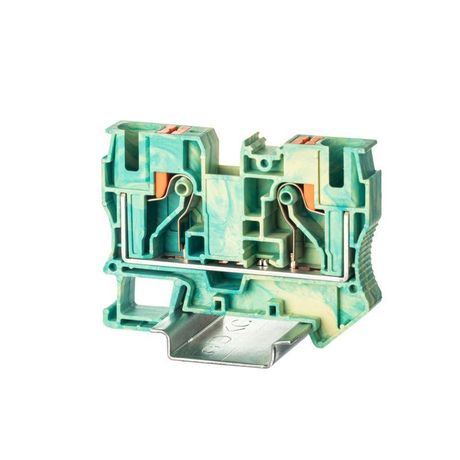 Клемма заземления , зажим push-in, 2 точки подключения, 6 кв.мм - VPR-6-PE-YG ДКС