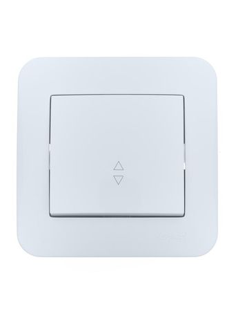 Переключатель проходной 1-кл. 1п СП ASTI 10А IP20 в сборе бел. LEZARD 7081-0202-105