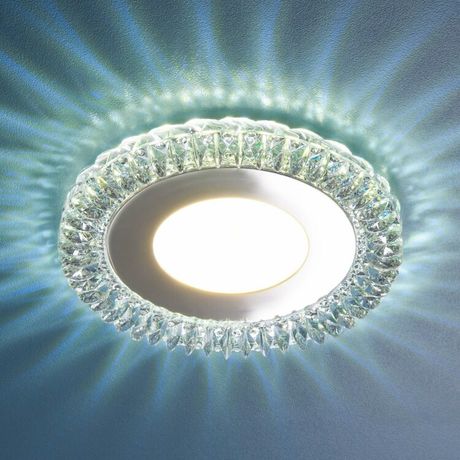 Светильник точечный встраиваемый 9908 LED 8W CL прозрачный | a039389 Elektrostandard