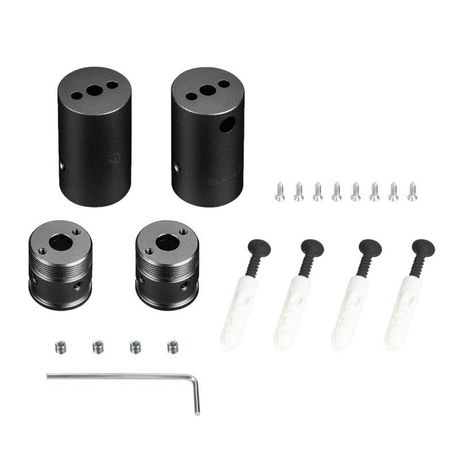 Крепление MOONLIGHT-VT-CEILING-DL-D18 Black металл (комплект) Arlight 048590