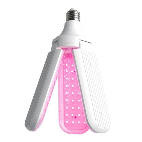 Лампа светодиодная 3-х лепестковая, (30W) 230V E27, красно-синий спектр LB-7000 | 48444 FERON