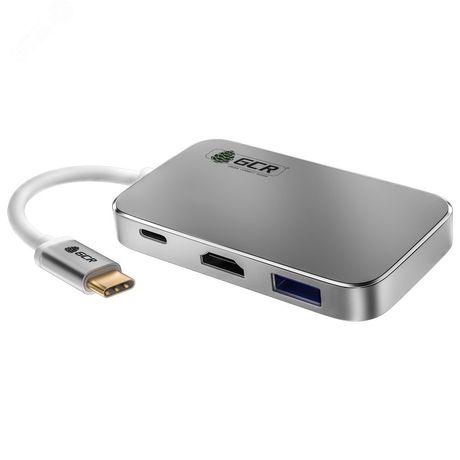 Хаб 3 в 1, USB Type C на HDMI, 3.0 - 1000498432 Greenconnect