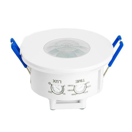 Датчик движения ИК встраиваемый 1200w 360 градусов 8м IP54 белый - SEN55 51519 FERON