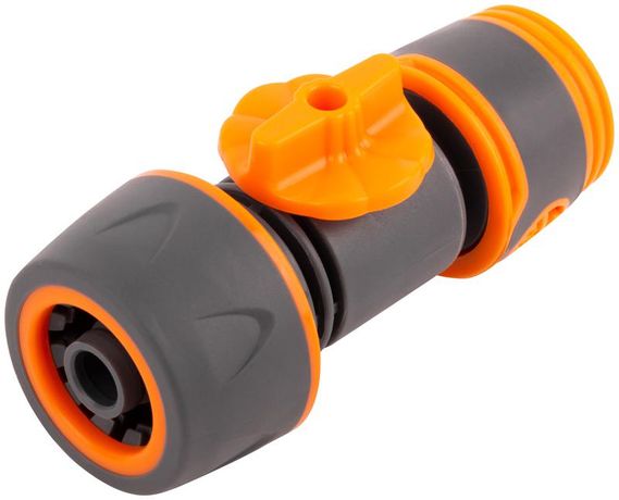 Соединитель двухкомпонентный 3/4дюйм с запорным клапаном FIT 77758 РОС