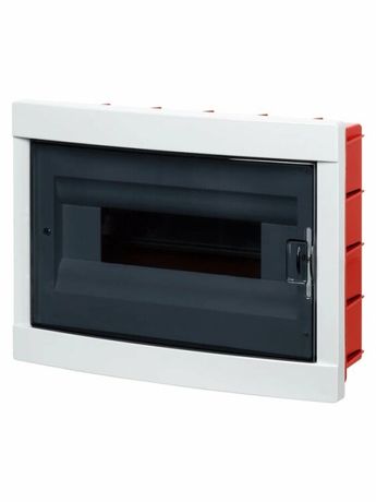 Бокс пластиковый встраиваемый ЩРВ-ПМ-12 модулей АБС-пластик IP40 Народный | SQ0921-0005 TDM