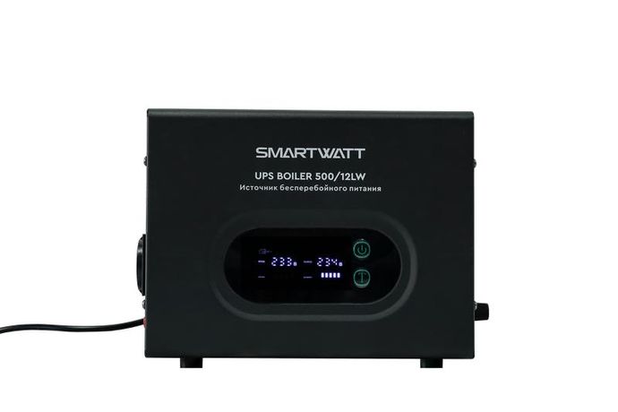 Источник бесперебойного питания для котла отопления 500ВА SMARTWATT UPS BOILER 500/12LW - 3703020770001 Delta
