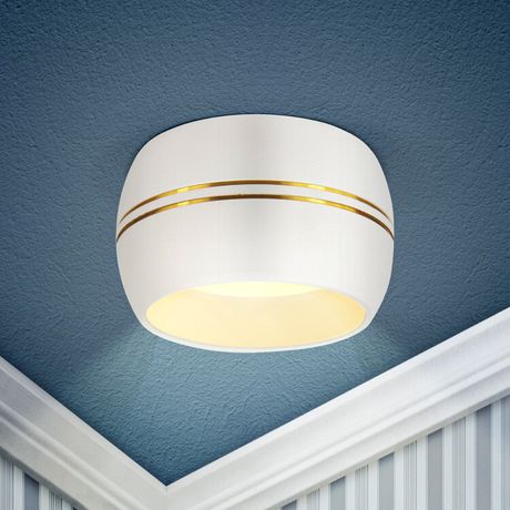 Светильник встраиваемый точечный алюминиевый MR16, KL81 WH/GD белый/хром (40/960) | Б0049010 ЭРА