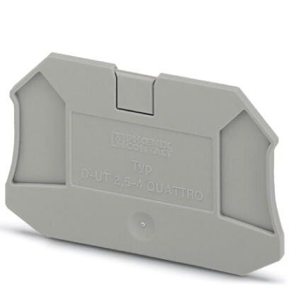 Концевая крышка D-UT 2,5/4-QUATTRO | 3047170 Phoenix Contact
