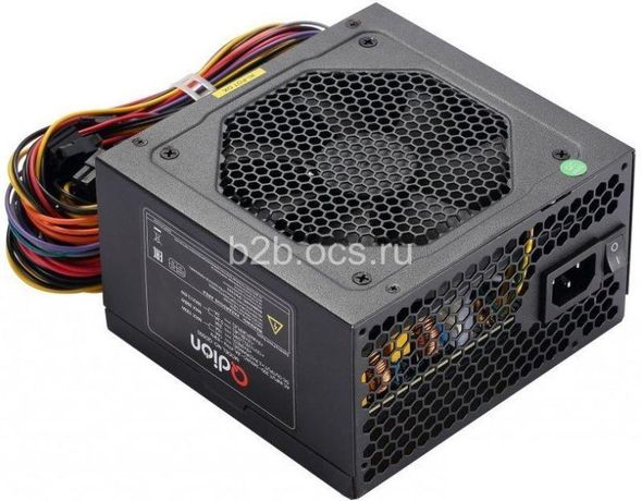 Блок питания QD600 Power Supply QDION ATX 600Вт 120мм 5xSATA 1xPCI-E nonPFC FSP 1000523372