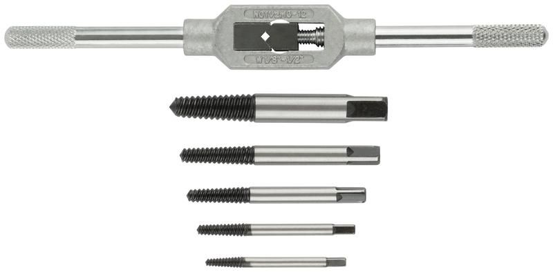 Набор экстракторов 5 шт, с метчикодержателем - 36434 РОС