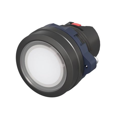 Головка кнопки плоская прозрачная без фиксации, белая | M22P-FMLWP DKC ДКС