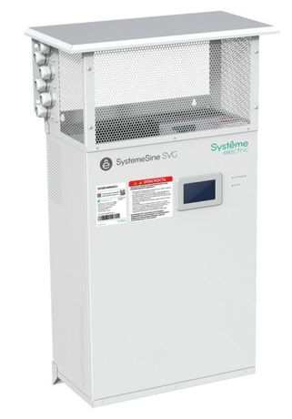 Статический генератор реактивной мощности 100кВАр, 400В, IP31, навесной модуль, ЖК | SVGM100W4D31 SE APC