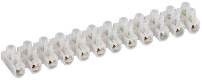 Колодка клеммная ЗВИ-10 2.5-6кв.мм 12пар GENERICA UZV10-010-006-K01-10-G IEK