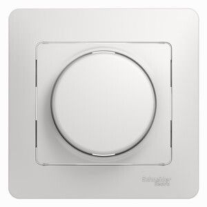 Светорегулятор (диммер) СП Glossa 600Вт/В.А универс. в сборе бел. SchE GSL000136 APC