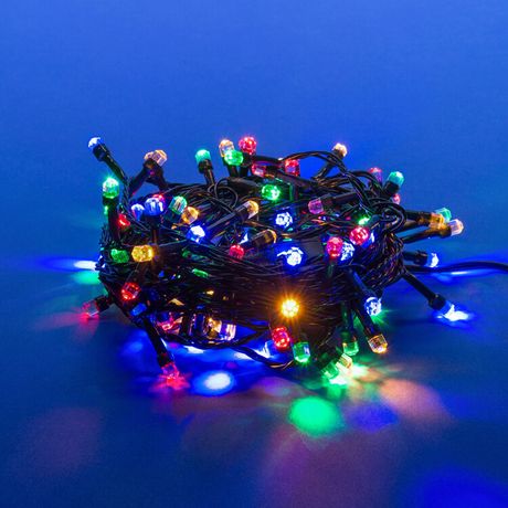 Гирлянда светодиодная с контроллером Кристал-1 8м 100 светодиодов разноцветный свет провод зеленый ULD-S0800-100/DGA MULTI IP20 CRYSTAL-1 - UL-00005472 Uniel