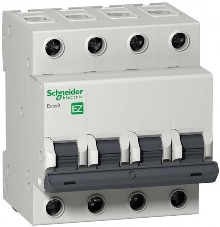 Выключатель автоматический четырехполюсный EASY 9 25А C 4,5кА | EZ9F34425 Schneider Electric APC