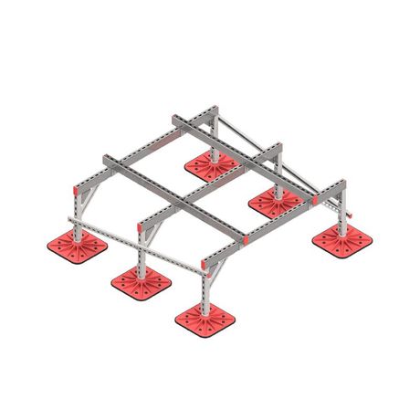 Конструкция опорная для установки оборудования TECHNORAPTOR FOOT 1500х1500 тип 3 HD КМ TR0233 КМ-Профиль