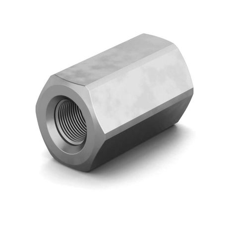 Гайка М16 DIN 6334 соединительная, класс прочности 6, гальван. цинк, 068381 | ГСМ-16.6-DIN-ЭЦ Ostec