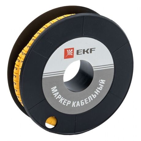 Маркировочное кольцо 0-4 мм (3) КМ (500шт) - plc-KM-4-3 EKF