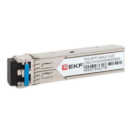 Модуль SFP SFP-HS2D-13-20 2.5Гб двойн. одномодовое оптоволокно 1310нм дальность 20км TSX EKF TSX-SFP-HS2D-13-20