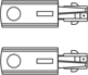 Аксессуар End feed PG right white HFD - 4909000500 Световые Технологии