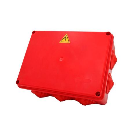 Коробка распределительная огнестойкая 150х110х70мм IP54 КРОПС-П4 FRJB-KM-P4-10-04-КРОПС-IP54 для кабелей до 10кв.мм 4 клеммы КМ KR0053 КМ-Профиль