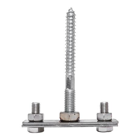 Держатель фасадный для полосы 50 мм, L=100mm Ni EKF PROxima | lp-31508-ni