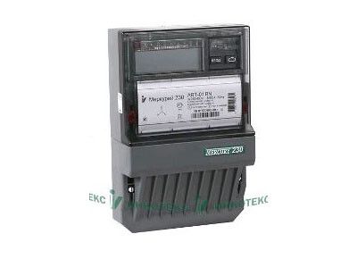 Счетчик Меркурий 230 ART-01 PQRSIN 5-60А/400В (мнтар.) ЖКИ (монт. пл.) Инкотекс АRT-01