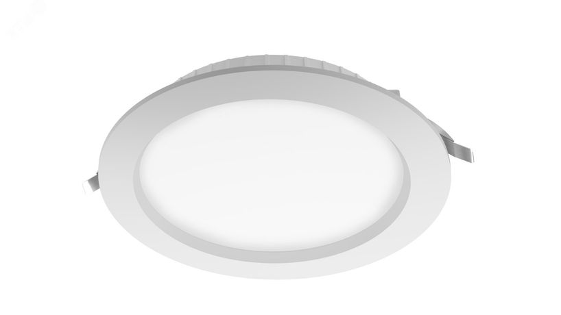 Светильник LED ДАУНЛАЙТ SMD (СВО) 17 Вт 1950Лм 5,0К КСС Д IP65 встраиваемый - LE-СВО-16-017-7818-65Х ЛЕД-Эффект