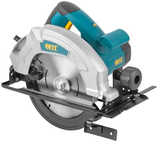 Пила дисковая 1300 Вт 4500 об/мин 185/20 мм железная опора блокировка шпинделя - 80404 РОС