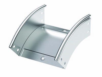 Угол CD 45 вертикальный внеш. 45° 400х80 в комплекте с крепежными элементами и соединительными пластинами, необходимыми | 36866KZL DKC ДКС