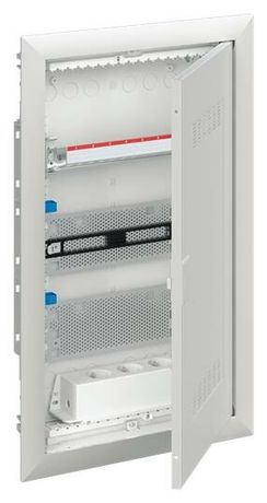 Шкаф мультимедийный с дверью радиопрозрачной вставкой UK636MW (3 ряда) | 2CPX031387R9999 ABB