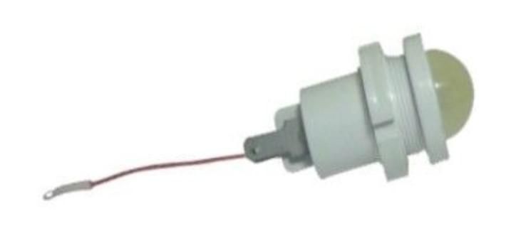 Лампа светодиодная СКЛ-12А-КЛМ-2-48 48В 50Гц/пост. диаметр посадочного отверстия 22мм УХЛ2.2 (две ламели один гибкий вывод с наконечником под М3) красн./зел. матов. Реле и Автоматика A8021-79682842