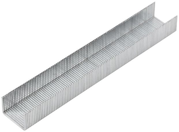 Скоба для степлера закаленные 11.3ммх0.7мм (узкие тип 53) 8мм (уп.1000шт) MOS 31372М