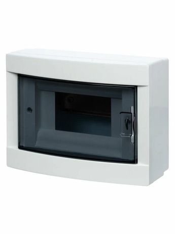Бокс пластиковый навесной ЩРН-ПМ-6 модулей АБС-пластик IP41 Народный | SQ0920-0003 TDM