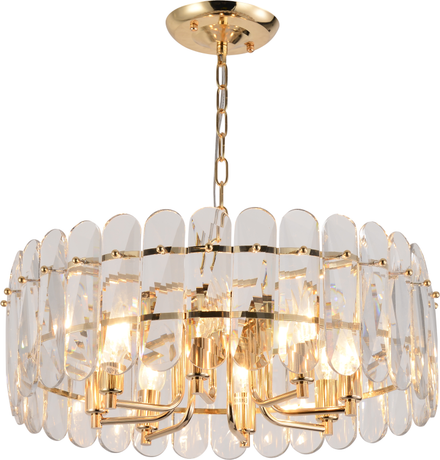 Люстра Janice 1044-308 8 х Е14 40 Вт хрусталь | Б0061210 Rivoli ЭРА