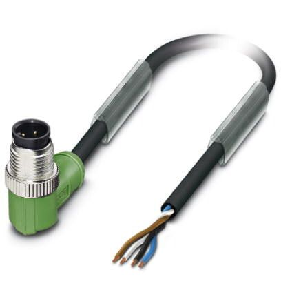 Кабель для датчика / исполнительного элемента SAC-4P-M12MR/10,0-PUR | 1694457 Phoenix Contact