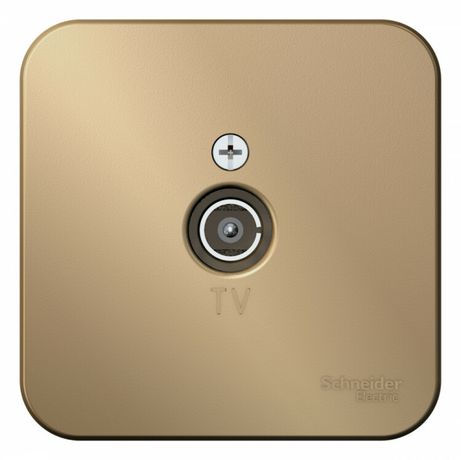 Коннектор ТВ BLANCA с изолирующей пластиной, титан - BLNTA000014 APC