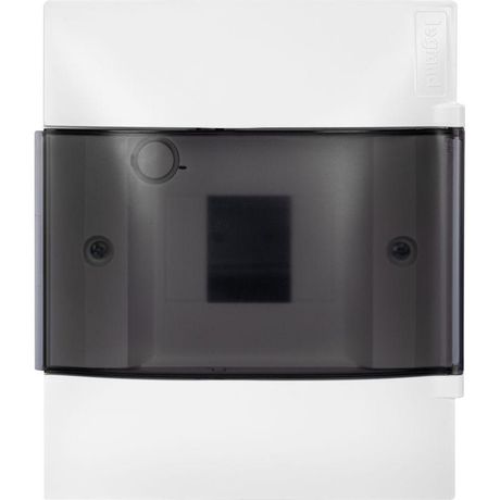 Щиток пластиковый встраиваемый Practibox S 1х4 дым. дверь Leg 134554 Legrand