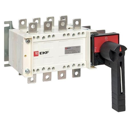 Рубильник-переключатель 160A 4P c рукояткой управления для прямой установки PowerSwitch | pscs-160-4 EKF
