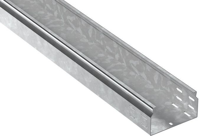 Лоток листовой неперфорир. 80х150 L2000 сталь 1.5мм HDZ ESCA 7 IEK CLN10-080-150-150-2-HDZ