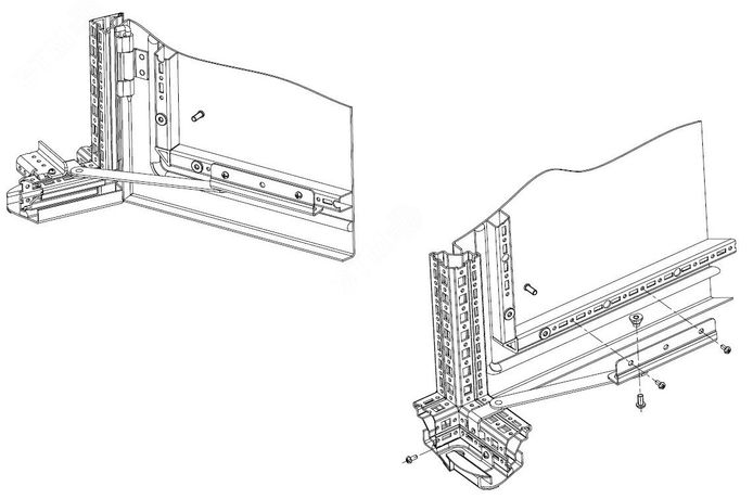 Фиксатор двери для шкафов EMS - EMS-DS ЦМО