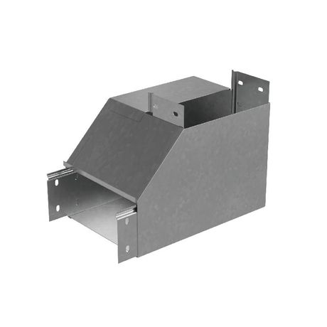 Угол вертикальный внутренний R 100х100 мм с разворотом трассы на 90 гр. ПЛЮС HD85 - PL17650 КМ-Профиль