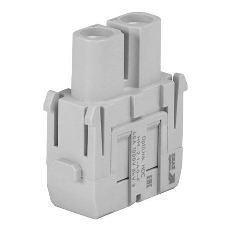 Розетка OptiLink HDC-HM-2.1-40-F-(2.5-8) 1000В КЭАЗ 366455 КЭАЗ арт. 366455